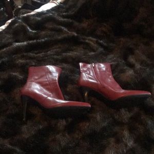 Leather boots, Nine West
